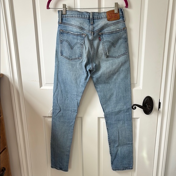 Levi’s 501 Distressed Skinny Jeans with Button Fly, size 26 - Picture 7 of 15